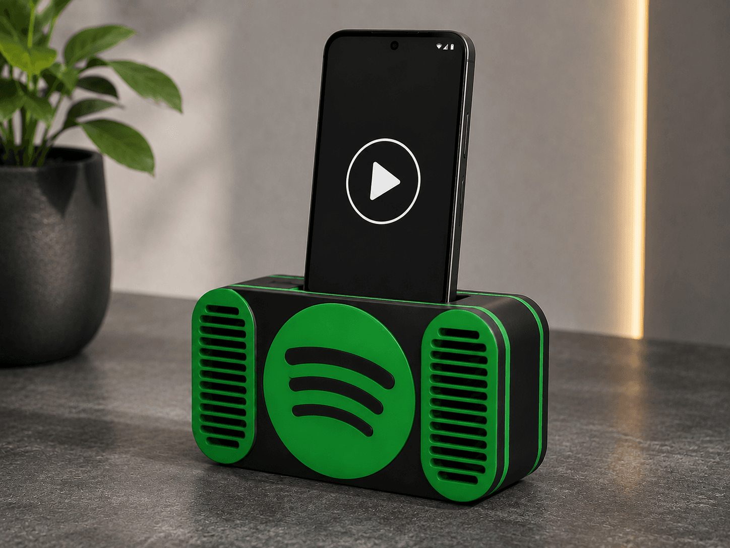 Akustik Telefon Ses Yükseltici Standı
