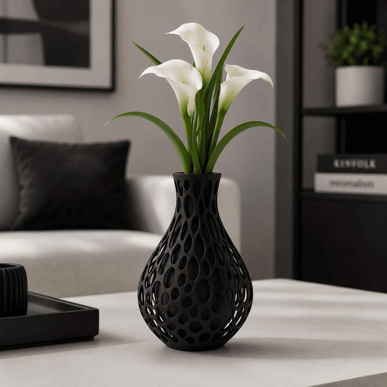 Novra Aura Lattice Dekoratif Vazo